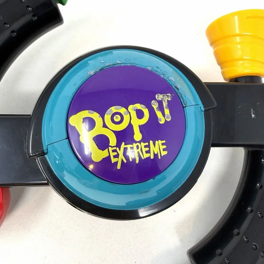 Bop It Extreme 1998 Hasbro Electronic Handheld Game Tested Works VTG Toy Retro